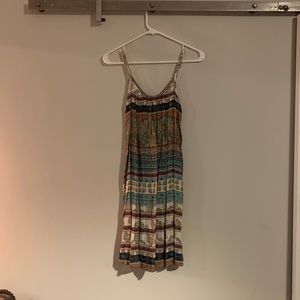 Boho Silk Sundress